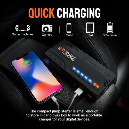 Tacklife 800a peak 18000mah best sale car jump starter